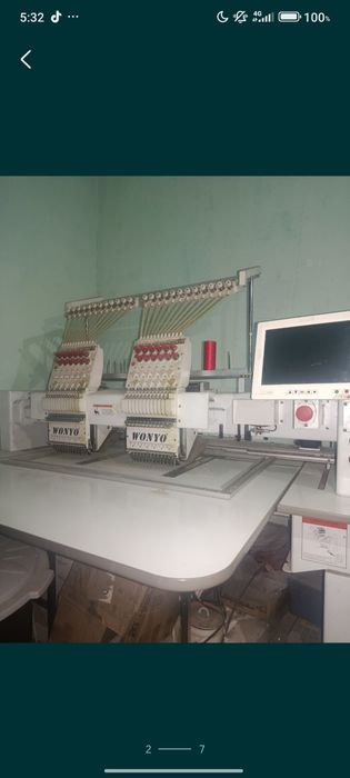 Прамишлённый вишивальный машина