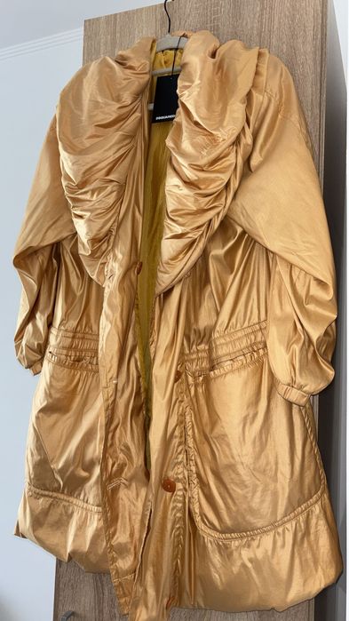 Jacheta DSQUARED2 galben auriu