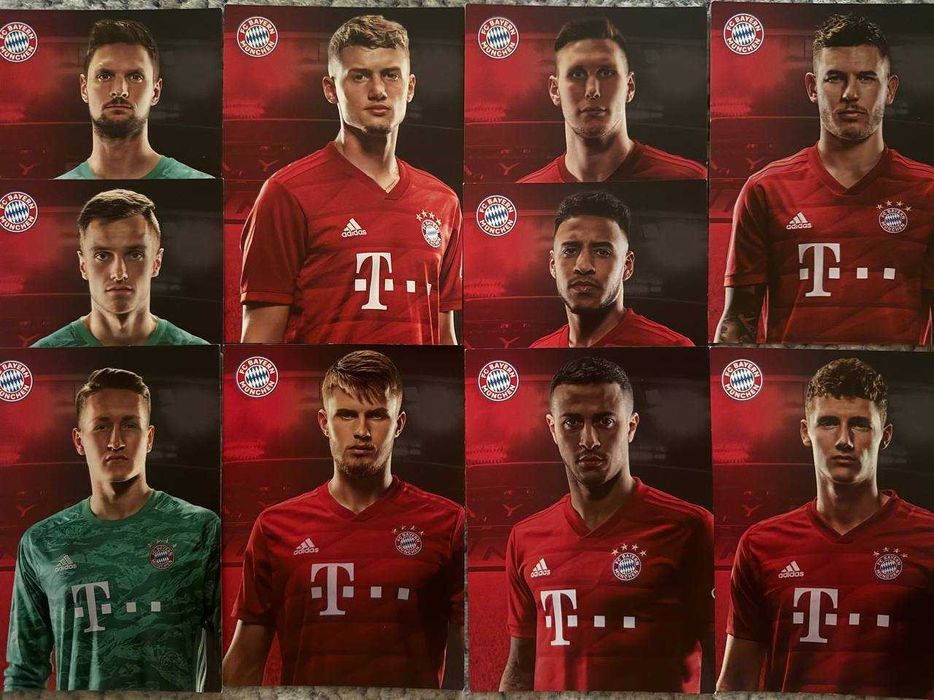 Байерн Мюнхен - сезон 2019/20 картички