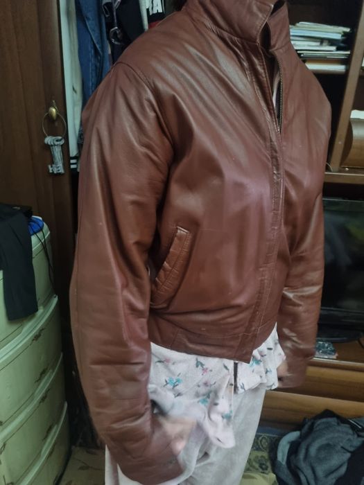 Кожанная куртка.