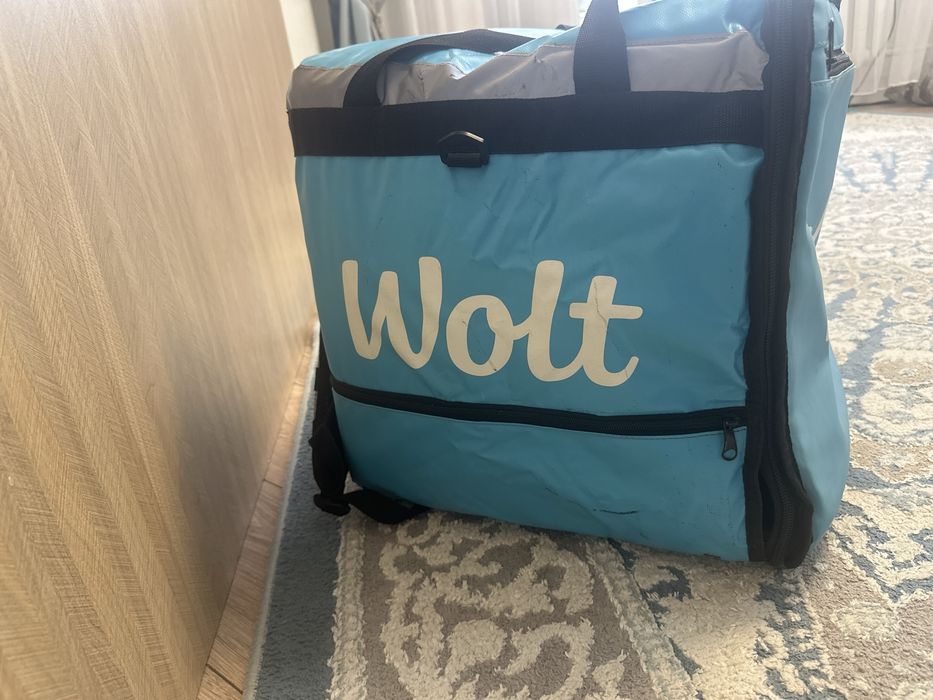Сумка Wolt б/у, продам срочно