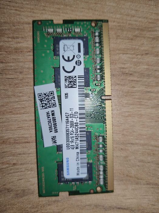 RAM Samsung 4GB DDR4 2666 SODIMM