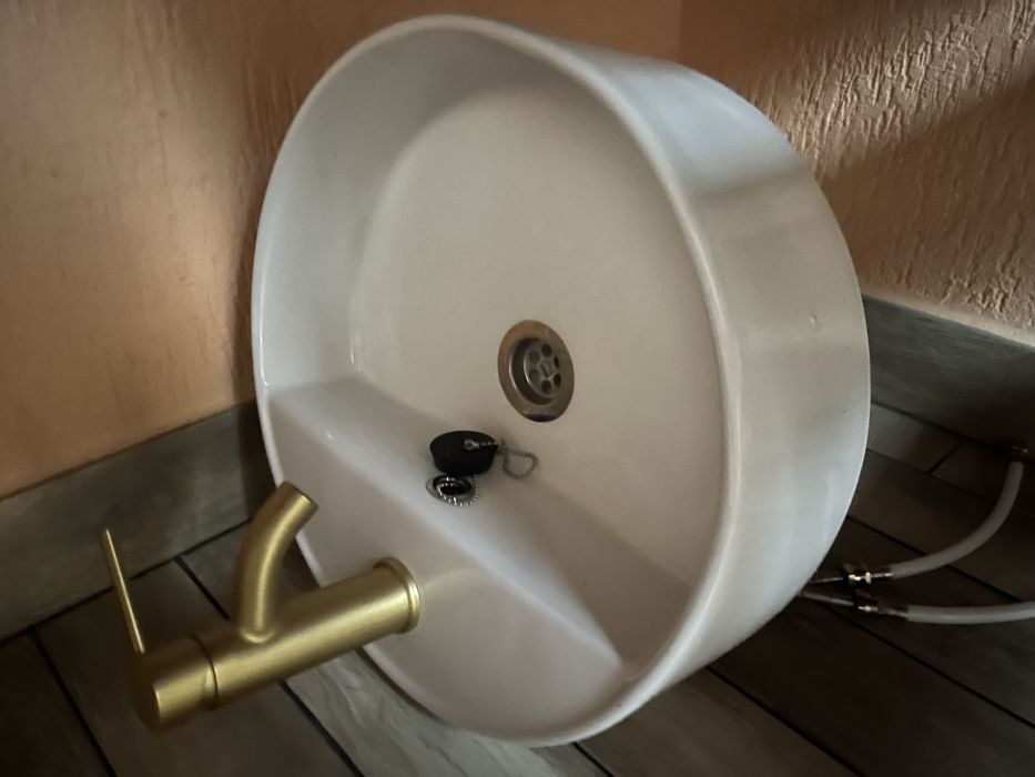 Set lavoar cu baterie + dulap