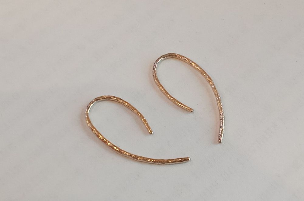 Златни обеци 14 карата