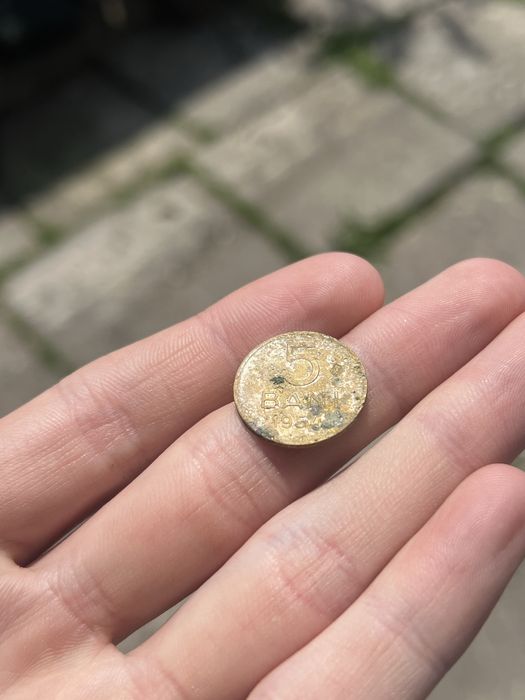 Vand moneda 5 BANI, anul 1954