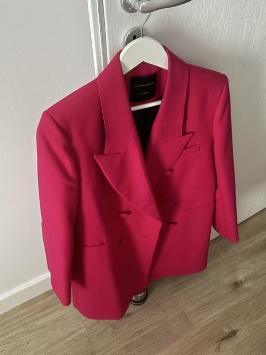 Sacou Massimo Sutti Studio roz fuchsia marime S