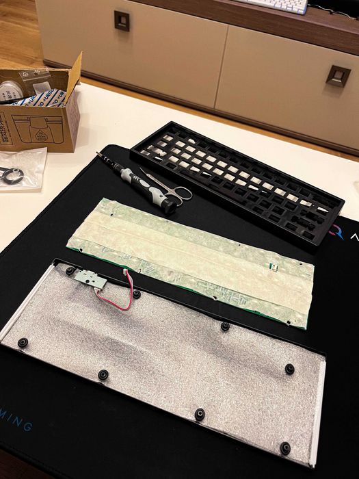 Tastatura mecanica modificata / lubrfiata manual - LEAVEN 61