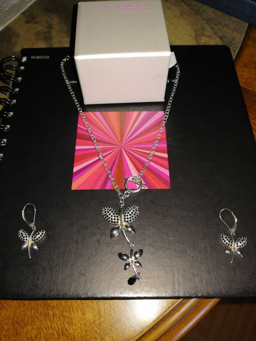 Vand set bijuterie argint