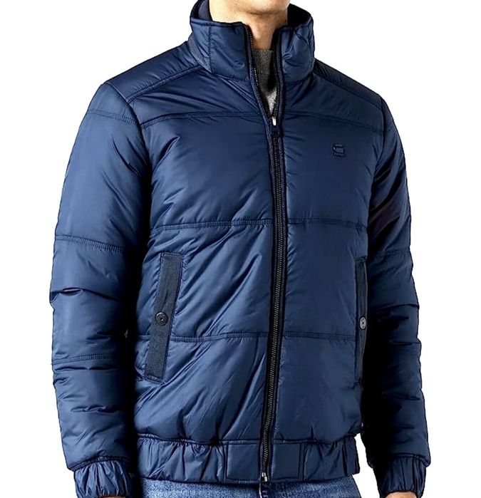 Яке G-Star Raw Meefic Quilted navy blue