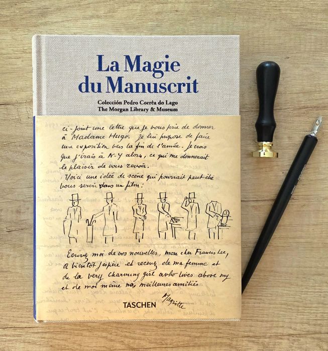 Арт  книга La magie du Manuscrit / The magic of handwriting