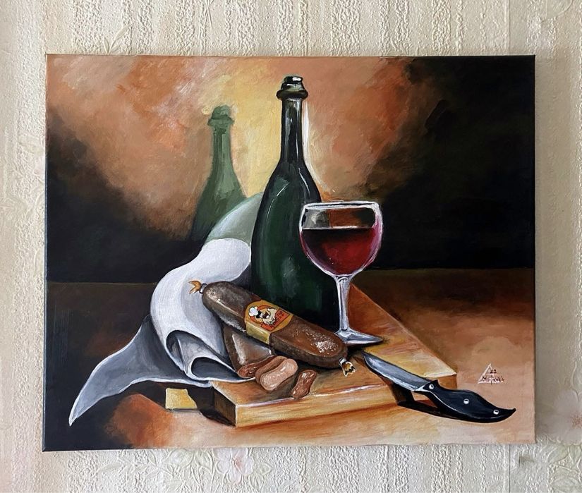 Картини (натюрморт) и портрети по поръчка.