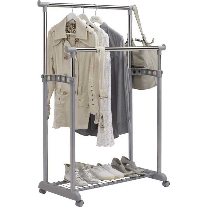 Подвижна закачалка за дрехи