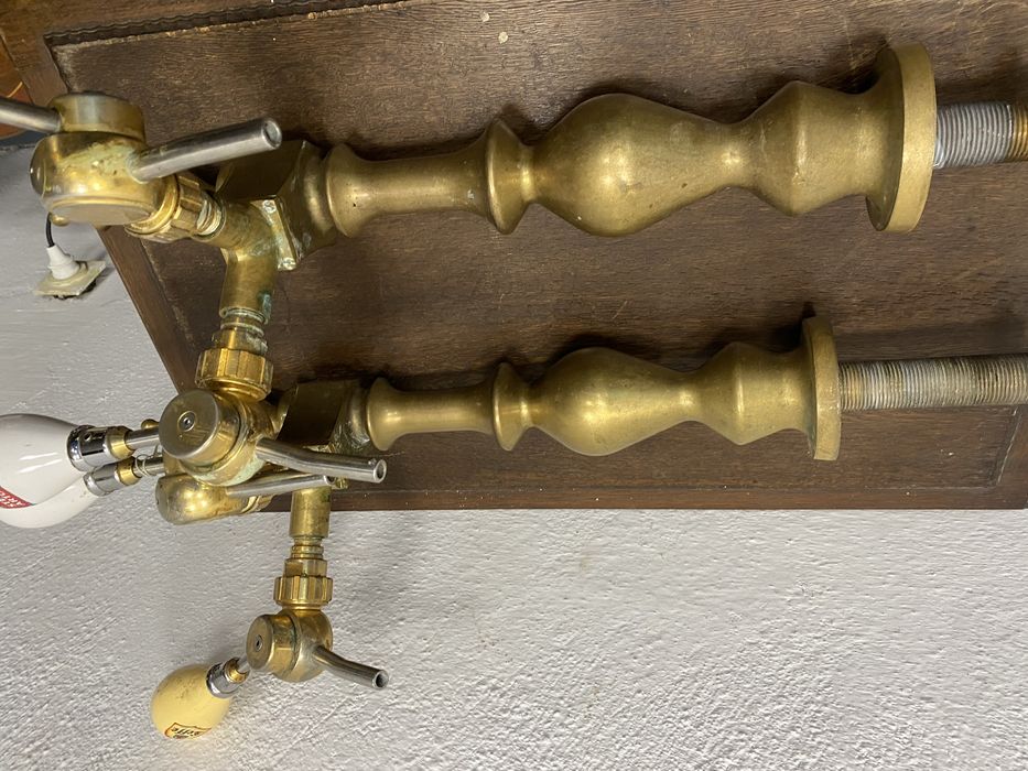 Белгийски бирени кранове с порцеланови дръжки кран за бира от месинг