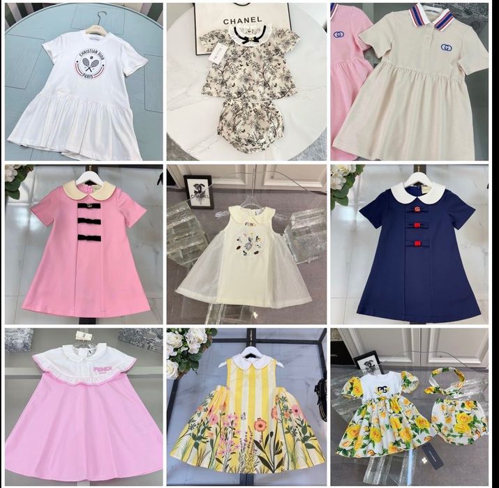 Детски рокли от 80 до 130 см.