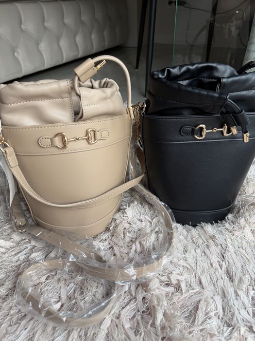 дамска кожена чанта по модел Gucci