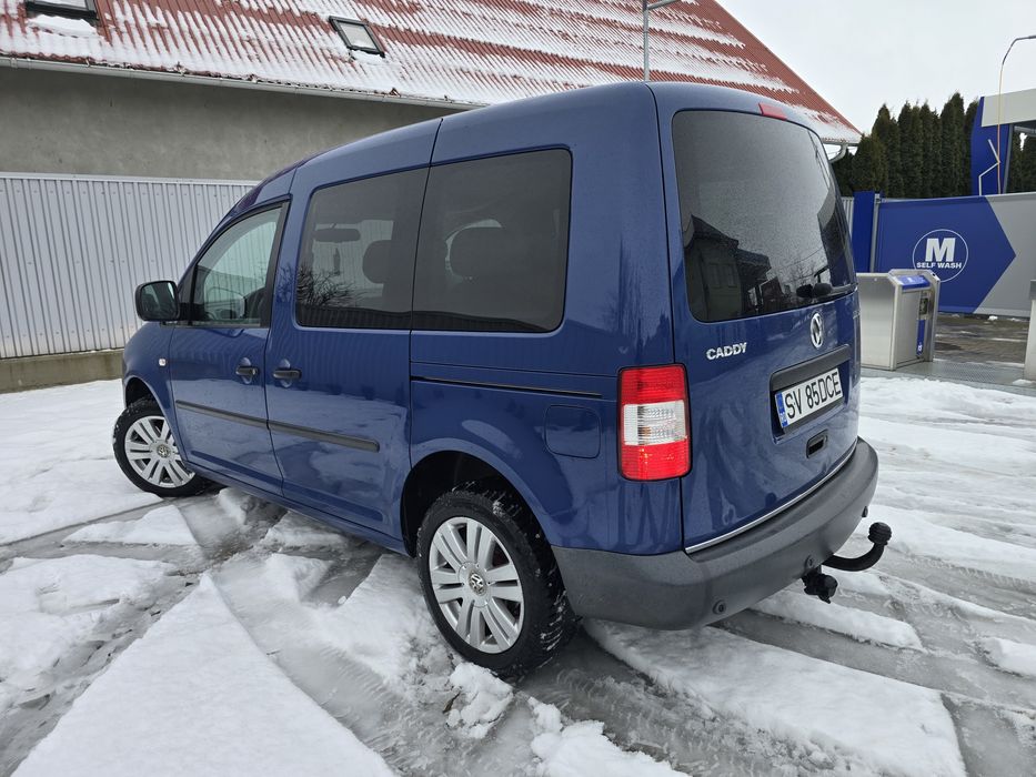 VW Caddy Life , 1.9 TDI , 105 CP, 7 locuri,An fab 2010 IREPROȘABIL  !!