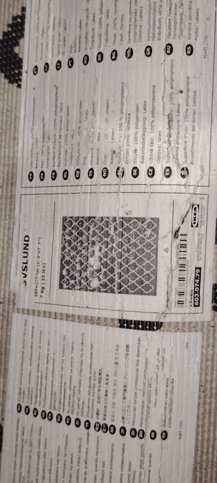 Килим от Икея 160/230