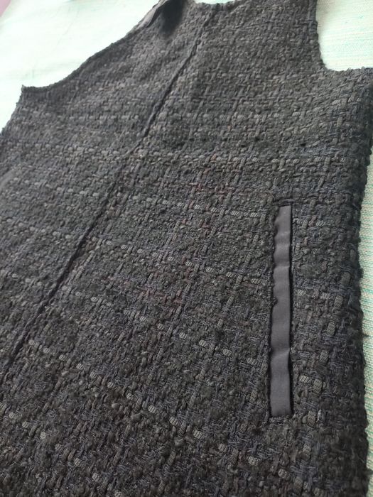 ZARA  Елегантен детски черен гащеризон- рокля.