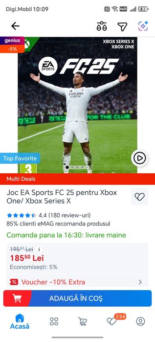 FIFA fc25 xbox one  150 lei preț fix +alte jocuri