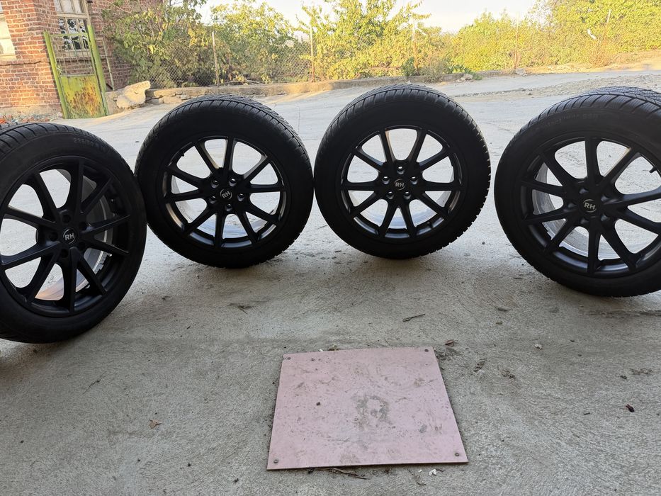 18″ джанти RH DE Sports 5×112 ET35 с гуми Continental 225/50 R18