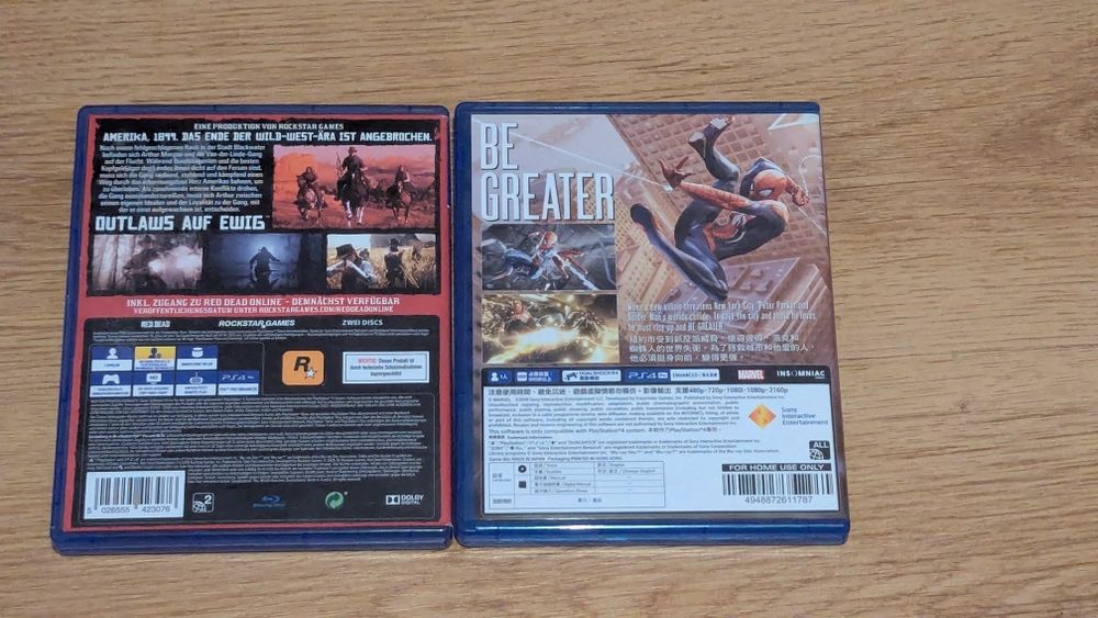 Red dead redemption 2/spider man