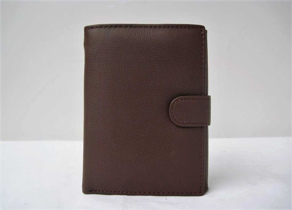 Portofel mare din piele Hassion - 10 x 14 cm