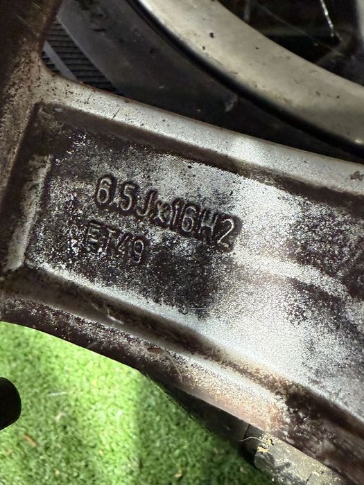 JANTE MERCEDES BENZ R16 / 5x112 / A180 / 6,5JX16H2 ET49 / 205/55 R16 + CAUCIUCURI (X4)