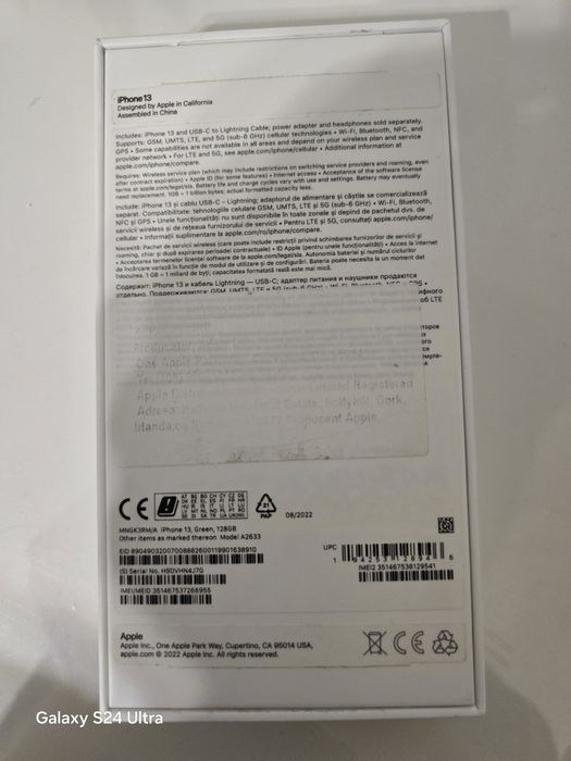 Iphone 13 green 128gb