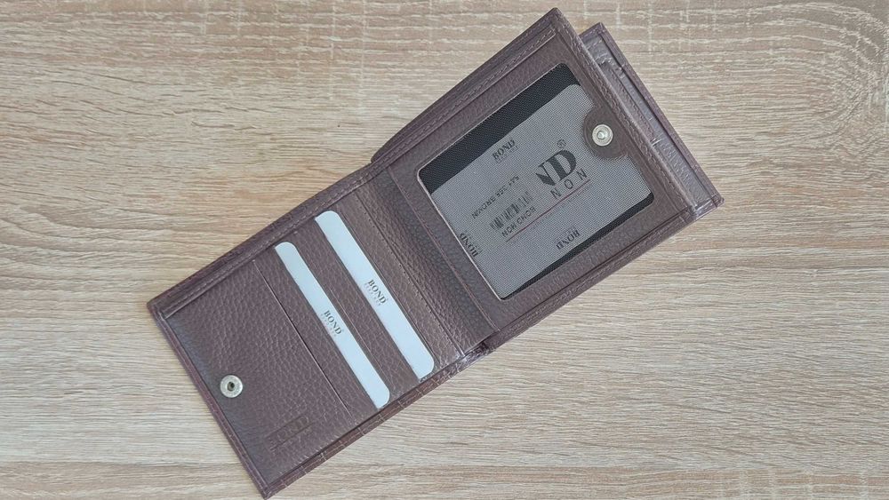 Portofel barbatesc BOND NON – piele naturala Premium (model Croco) - NOU
