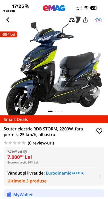 Scuter Electeic ca si nou