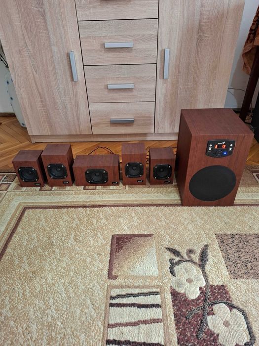 Sistem audio pc Boxe calculator 5.1 Genius