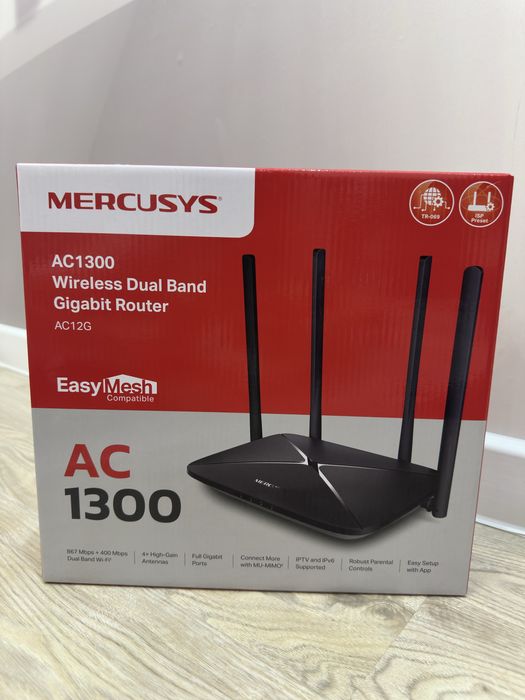 Wi-Fi Mercusys AC12G Двухдиапазонный Гигабитный роутер Router