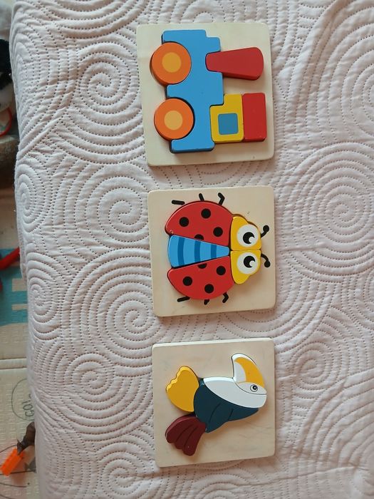 Детски дървени пъзели
