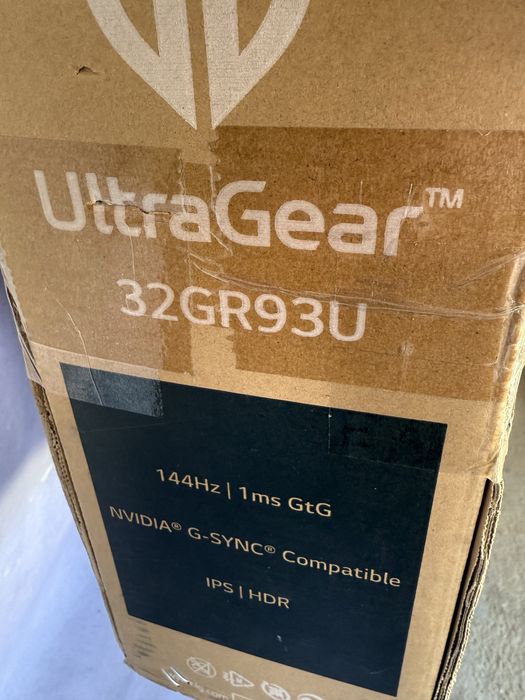 Monitor LED Gaming LG UltraGear 32GR93U-B Pridus Nou