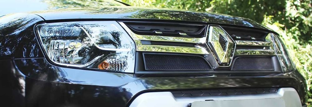 Защитная сетка радиатора Renault Duster 2015+