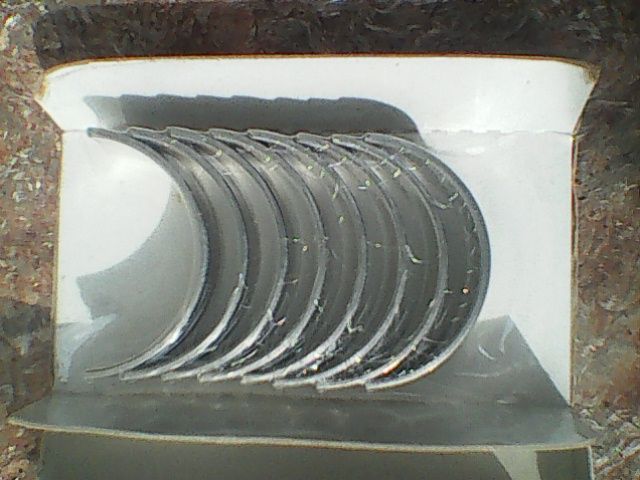 Вкладыши шатунные Мерседес на 102 двигатель. Стандарт Оригинал GLUCO