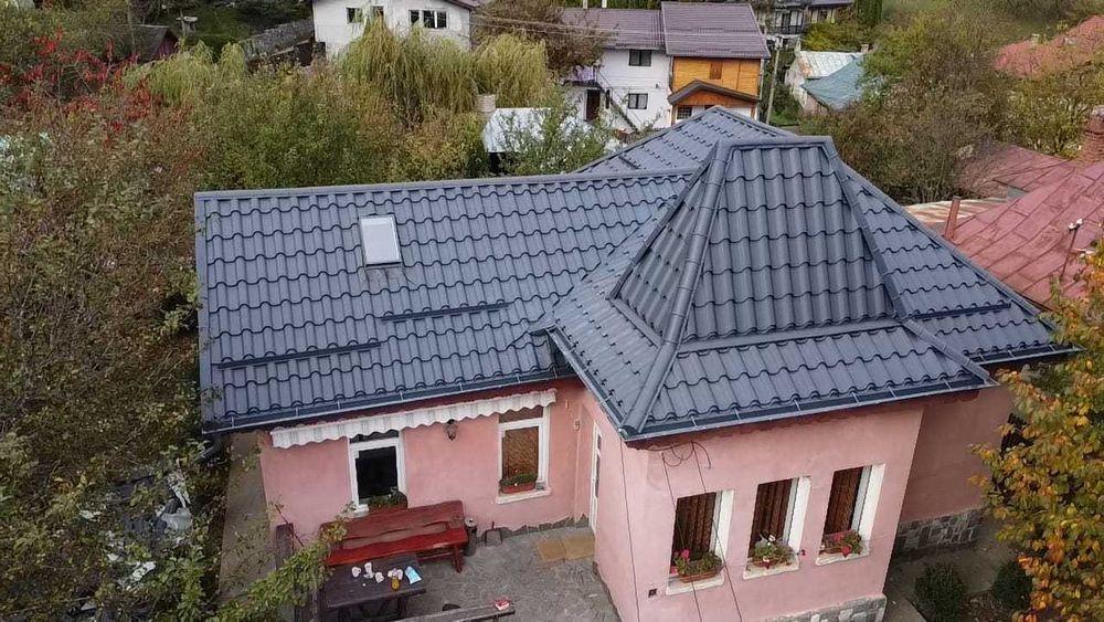 Montaj tigla metalica acoperis