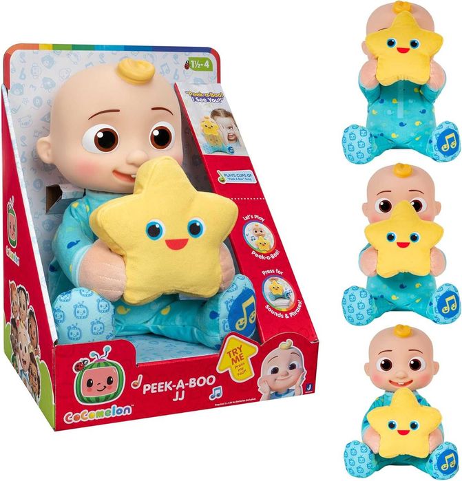 Cocomelon Музикална Кукла JJ със звезда