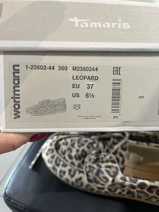 Мокасини Tamaris номер 37