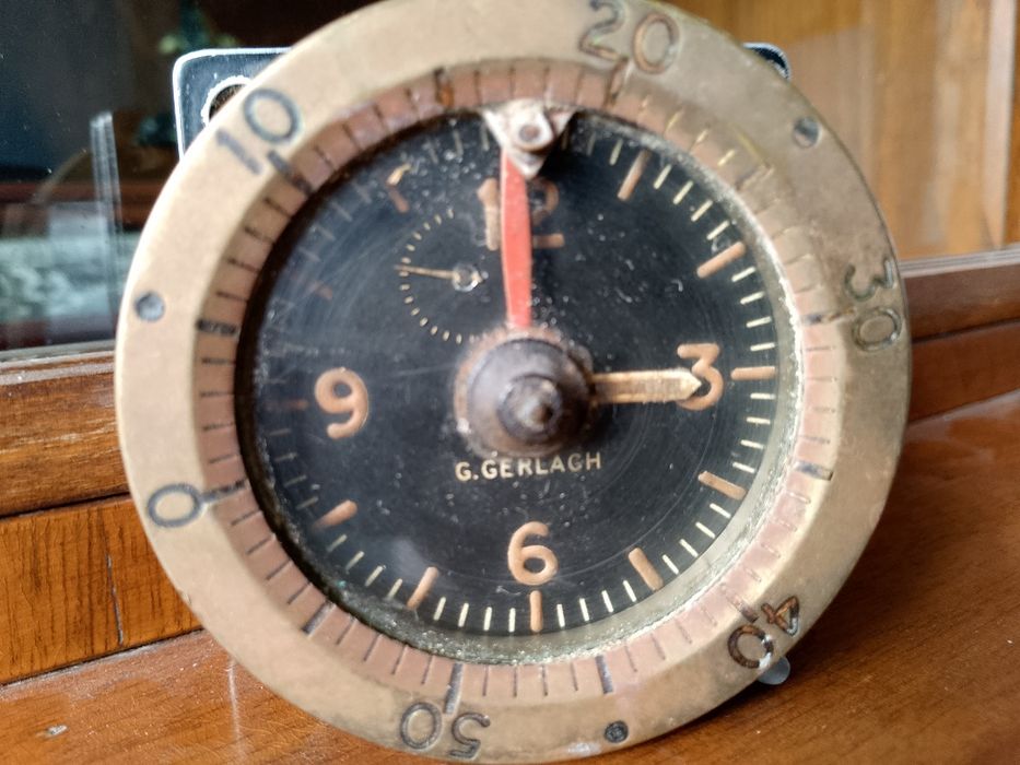 Ceas de bord avion Pzl39 anul1939