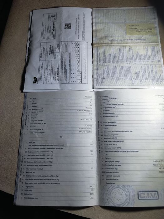 Peugeot vivasiti in 4 timp .benzină,49/3