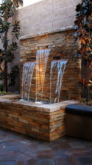 Водапад, Шаршара, Фантан