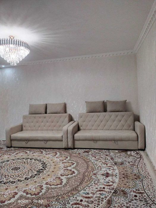 Продам 2-х комнатную с ремонтом.Ташсельмаш,парк Ашхабад.ИПОТЕКА 2/6/9