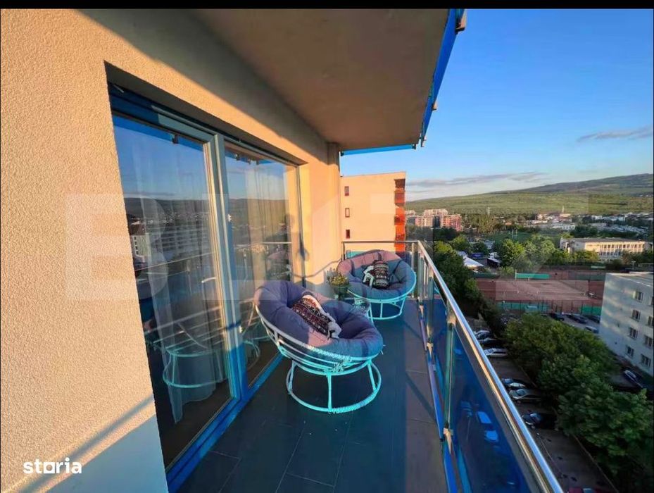 Apartament 2 camere, complex nou langa Iulius, cu terasa si parcare su