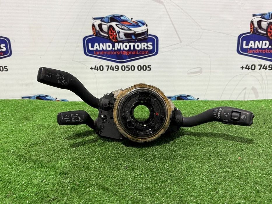 Ansamblu manete comenzi volan + spira 2009 audi a6 e se sedan 2.0 diesel cod oem 4f0953549d