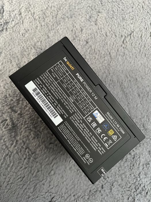 Sursa Modulara Pc Be Quiet Pure Power 12M 750w 80 Plus Gold