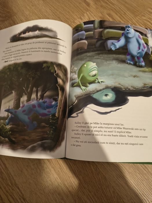 Carte...carte Universitatea Monștrilor editura egmont colecția filmelor Disney