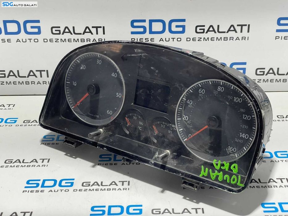 Kit Pornire ECU Calculator Motor Ceas Ceasuri Bord Cheie Chei Cip Imobilizator Volkswagen Touran 2.0 TDI 2003 - 2010 Cod 03G906021MP 0281014041 1T0920964A [L2780] [L2781]