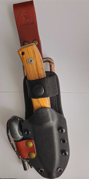 Cutit Lionsteel M4 + Kydex sheath + firesteel + dangler