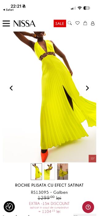 Rochie Nissa purtata o data